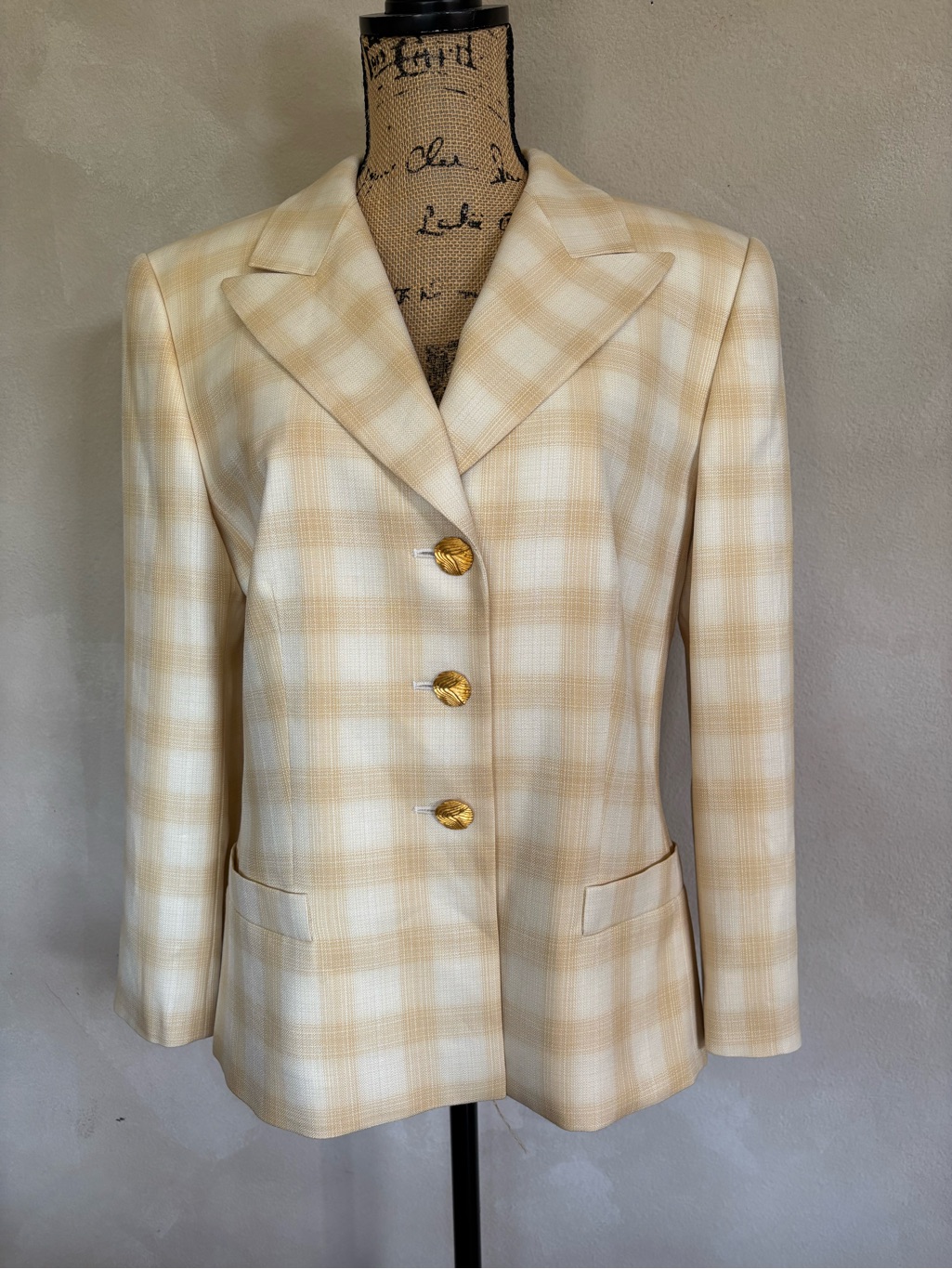 Escada New Wool And Silk Blazer Jacket